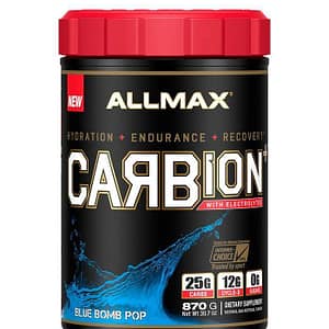 ALLMAX, CARBion+, Hydration + Endurance + Recovery, 30 Srv