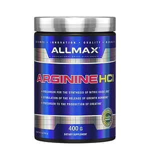 ALLMAX, Arginine HCl, 400 g (80 srv)
