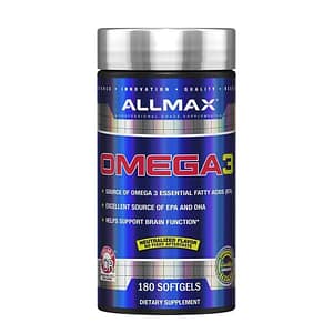 ALLMAX, Omega 3, 180 Softgels