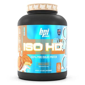 BPI Sports, ISO HD, 100% Whey Protein Isolate, 5 LB