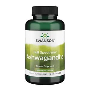 Swanson, Full Spectrum Ashwagandha, 100 Capsules