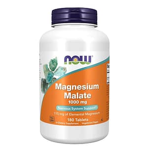 NOW Foods, Magnesium Malate 1000 MG, 180 Tablets