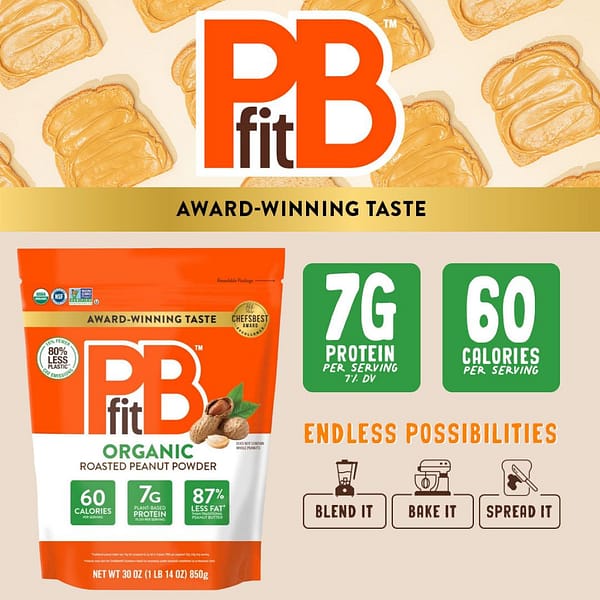 PBFIT Organic Peanut Butter Powder