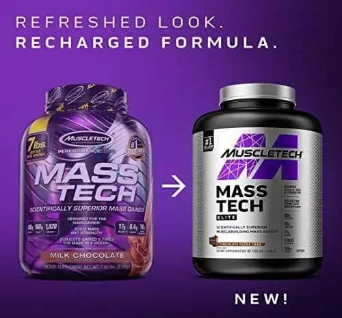 MuscleTech, Mass Tech, 7lbs, Refreshed Look